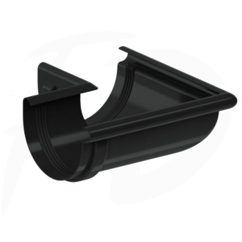 Narożnik zewnętrzny PVC firmy KROP 90°- 75 kolor czarny